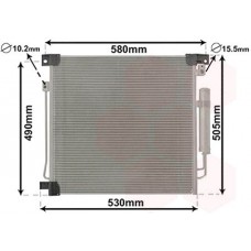 Ψυγείο A/C (Εξωτερικό) FIAT FULLBACK 2016 - 296606400