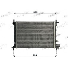Ψυγείο Νερού FORD PUMA 1997 - 2001 ( EC ) VALEO 316906315