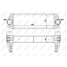 Ψυγείο Intercooler FORD TRANSIT CONNECT TOURNEO 2009 - 2013 317006200