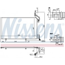 Ψυγείο A/C (Εξωτερικό) FORD FIESTA 2013 - 2016 324006405