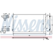 Ψυγείο A/C (Εξωτερικό) HONDA HRV 2015 - 344106400