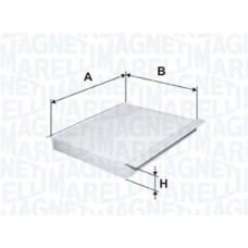 Φίλτρο αέρα εσωτερικού χώρου MERCEDES VIANO 2004 - 2010 ( W639 ) MAGNETI MARELLI 350203062260