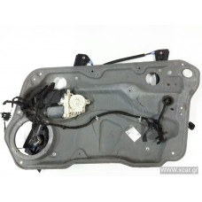 Γρύλος Παραθύρου Ηλεκτρικός Με Μοτέρ Με Πλαίσιο VW GOLF 1998 - 2004 ( Mk4 ) VOLKSWAGEN Εμπρός Δεξιά 1J4337462D