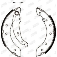 Θερμουίτ/Σιαγώνα PEUGEOT 106 1996 - 2003 JURID 362318J