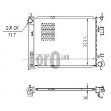 Ψυγείο Νερού HYUNDAI ix20 2010 - 2015 370006320