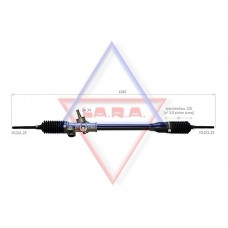Κρεμαργιέρα & Αντλία Υδραυλικού TOYOTA YARIS 2003 - 2006 ( XP10 ) LA.R.A. 370008