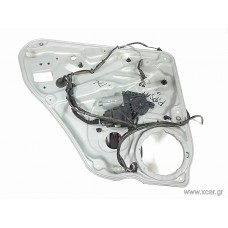 Γρύλος Παραθύρου Ηλεκτρικός Με Μοτέρ Με Πλαίσιο VW PASSAT 1997 - 2000 ( 3B2 ) VOLKSWAGEN Πίσω Αριστερά 3B5839755