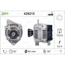Δυναμό/Εναλλάκτης RENAULT CLIO 2001 - 2005 VALEO 439215