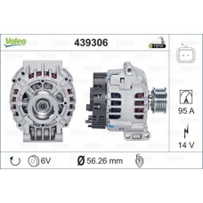 Δυναμό/Εναλλάκτης RENAULT CLIO 2001 - 2005 VALEO 439306