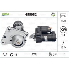 Μίζα TOYOTA AYGO 2005 - 2009 ( B10 ) VALEO 455982