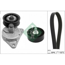 Σετ ιμάντων poly-V FORD FOCUS 2002 - 2004 ( MK1B ) INA 529 0281 10