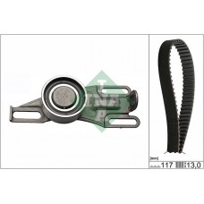 Σετ οδοντωτού ιμάντα PEUGEOT 205 1983 - 1992 ( 741 ) INA 530 0019 10