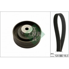 Σετ οδοντωτού ιμάντα AUDI 80 1979 - 1984 ( 81 ) ( 85 ) ( B2 ) INA 530 0151 10