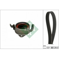 Σετ οδοντωτού ιμάντα MITSUBISHI GALANT 1993 - 1996 ( E5 ) INA 530 0309 10