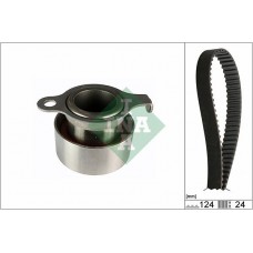 Σετ οδοντωτού ιμάντα HONDA CRX 1988 - 1992 ( ED / E ) INA 530 0312 10