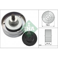 Τροχαλία παρέκκλισης & ενδιάμεσος τροχός INA 532 0414 10