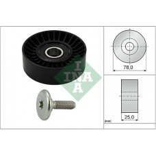 Τροχαλία παρέκκλισης & ενδιάμεσος τροχός PEUGEOT 206 2000 - 2008 ( CC ) INA 532 0439 10