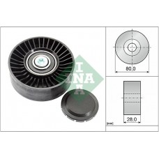 Τροχαλία παρέκκλισης & ενδιάμεσος τροχός BMW Z4 2009 - 2012 ( E89 ) INA 532 0515 10