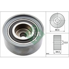 Τροχαλία παρέκκλισης & ενδιάμεσος τροχός VW GOLF 2004 - 2008 ( Mk5 ) INA 532 0527 10