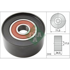 Τροχαλία παρέκκλισης & ενδιάμεσος τροχός MAZDA 3 2004 - 2006 ( BK ) INA 532 0542 10