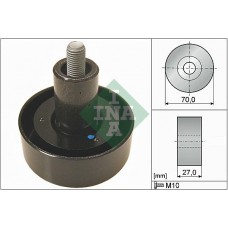 Τροχαλία παρέκκλισης & ενδιάμεσος τροχός HYUNDAI SANTA FE 2007 - 2010 ( CM ) INA 532 0657 10