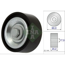 Τροχαλία παρέκκλισης & ενδιάμεσος τροχός RENAULT LAGUNA 2007 - 2012 INA 532 0715 10