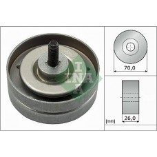 Τροχαλία παρέκκλισης & ενδιάμεσος τροχός INA 532 0789 10