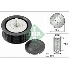 Τροχαλία παρέκκλισης & ενδιάμεσος τροχός PORSCHE CAYENNE 2003 - 2007 ( 955 ) INA 532 0800 10