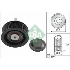 Τροχαλία παρέκκλισης & ενδιάμεσος τροχός PORSCHE CAYENNE 2003 - 2007 ( 955 ) INA 532 0801 10