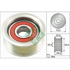 Τροχαλία παρέκκλισης & ενδιάμεσος τροχός HONDA ACCORD 2008 - 2012 INA 532 0803 10
