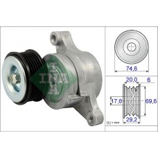 Βραχίονας σύσφιγξης MAZDA 2 2007 - 2010 ( DE ) INA 534 0457 10