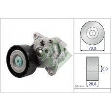 Βραχίονας σύσφιγξης MERCEDES C CLASS 2000 - 2003 ( W203 ) INA 534 0481 10