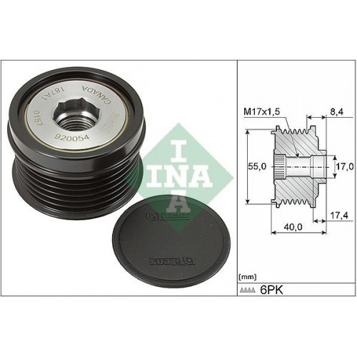 Μεμονωμένα εξαρτήματα SUBARU LEGACY 2010 - 2015 INA 535 0316 10