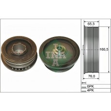 Τροχαλία ιμάντα BMW X3 2004 - 2007 ( Ε83 ) INA 544 0082 10