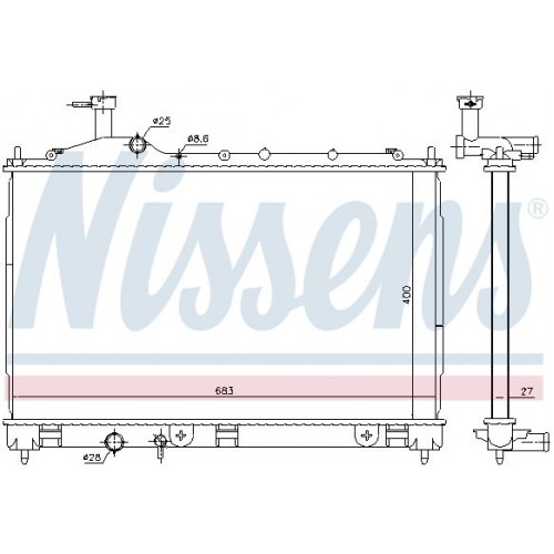 Ψυγείο Νερού MITSUBISHI OUTLANDER 2013 - 2016 550106310 Ψυγείο Νερού MITSUBISHI OUTLANDER 2013 - 2016 550106310