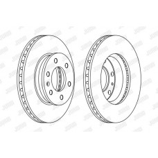 Δισκόπλακες MERCEDES SPRINTER 2006 - 2013 ( 906 ) JURID 569136J