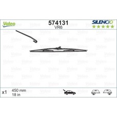 Μάκτρο καθαριστήρα/λάστιχα CITROEN XANTIA 1995 - 1998 ( X1 ) VALEO 574131