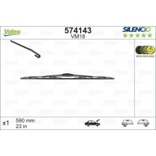 Μάκτρο καθαριστήρα/λάστιχα BMW 5 Series 1988 - 1995 ( E34 ) VALEO 574143