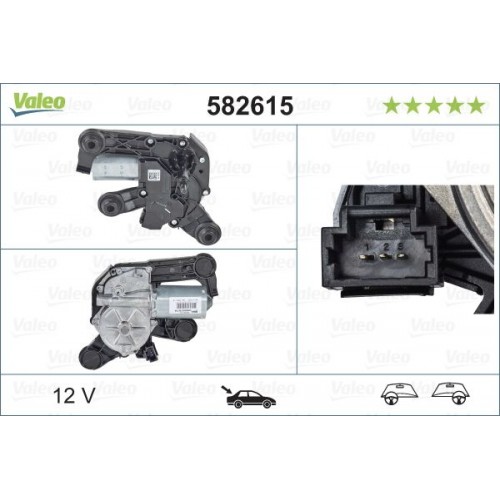 Μοτέρ Υαλοκαθαριστήρων PEUGEOT 208 2012 - 2015 VALEO 582615