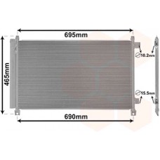 Ψυγείο A/C (Εξωτερικό) NISSAN XTRAIL 2017 - 583106410