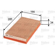 Φίλτρο αέρα NISSAN ALMERA 2000 - 2002 ( N16 ) VALEO 585020