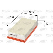 Φίλτρο αέρα NISSAN MICRA 2003 - 2005 ( K12 ) VALEO 585071