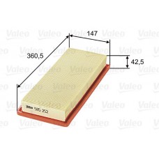 Φίλτρο αέρα PEUGEOT 207 2006 - 2009 VALEO 585252