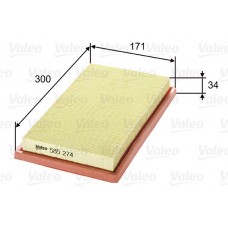 Φίλτρο αέρα ALFA ROMEO 145 1994 - 1999 ( 930 ) VALEO 585274