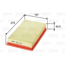 Φίλτρο αέρα VALEO 585318