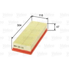 Φίλτρο αέρα FIAT UNO 1983 - 1989 ( 146 ) VALEO 585351