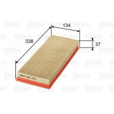 Φίλτρο αέρα OPEL ASCONA 1975 - 1981 ( B ) VALEO 585375