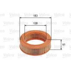 Φίλτρο αέρα FORD ESCORT 1968 - 1975 ΜΚ1 VALEO 585656