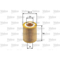 Φίλτρο λαδιού SUZUKI SX4 2011 - 2013 ( RW ) VALEO 586510