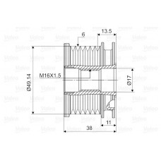 Μεμονωμένα εξαρτήματα PEUGEOT 308 2008 - 2012 VALEO 588125